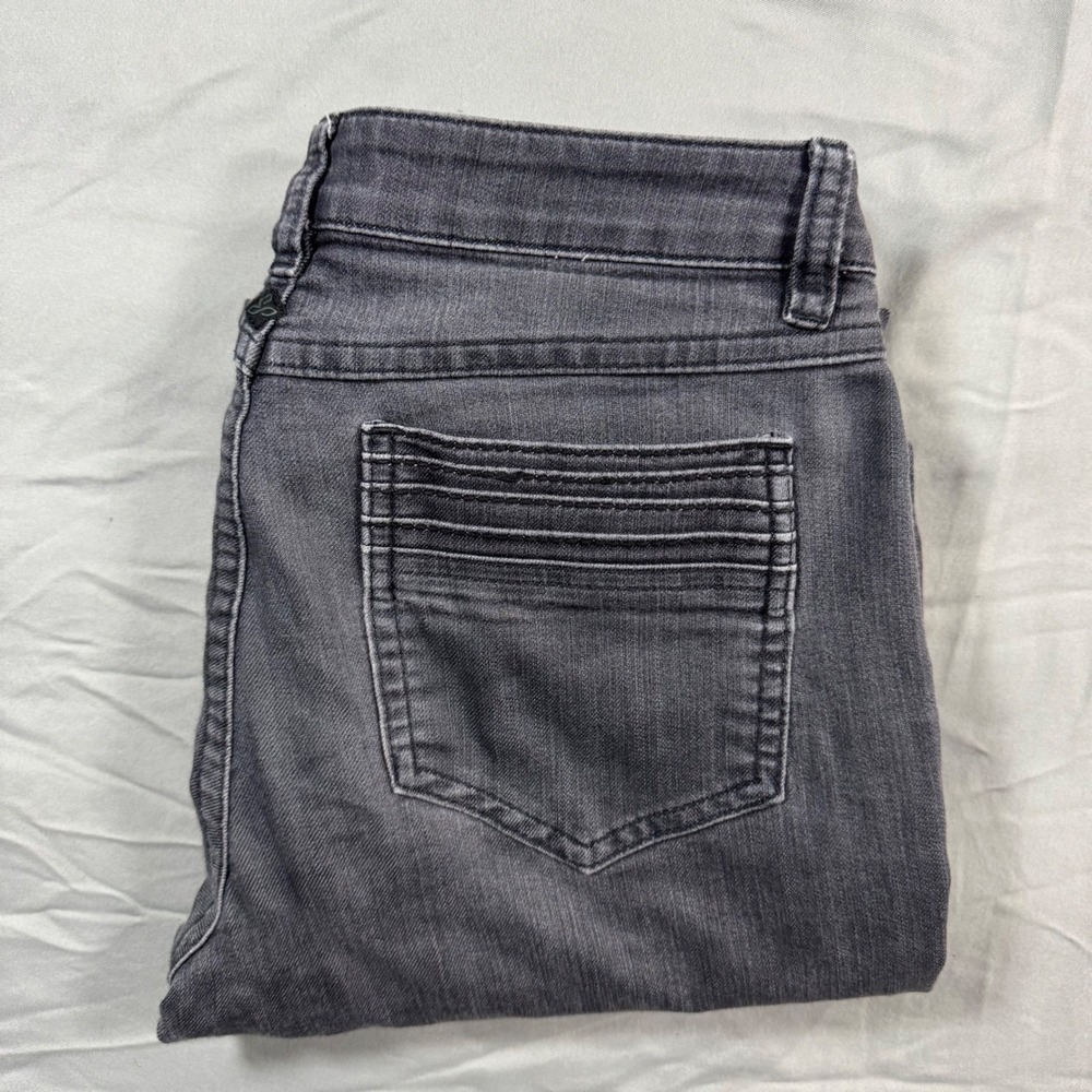 prAna Jeans‎ Regular Inseam Gray Wash Denim Women's Size 4/27 Style W4JARG115